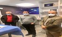 Head of the Faculty of Pharmacy and Head of the Molecular Cell Research Center of Guilan University of Medical Sciences visited the comprehensive burn center of the country
